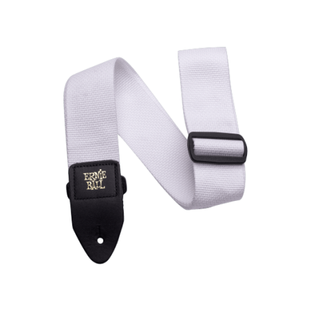 Sangle polypro blanc | COURROIES Ernie Ball | Réf AEB 4036