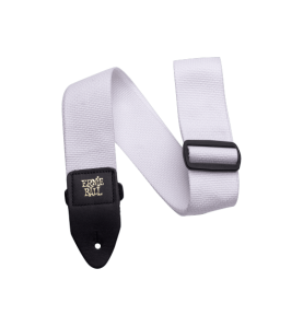 Sangle polypro blanc | COURROIES Ernie Ball | Réf AEB 4036