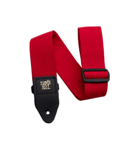 Sangle polypro | rouge 533356 Ernie Ball | Réf COURROIES