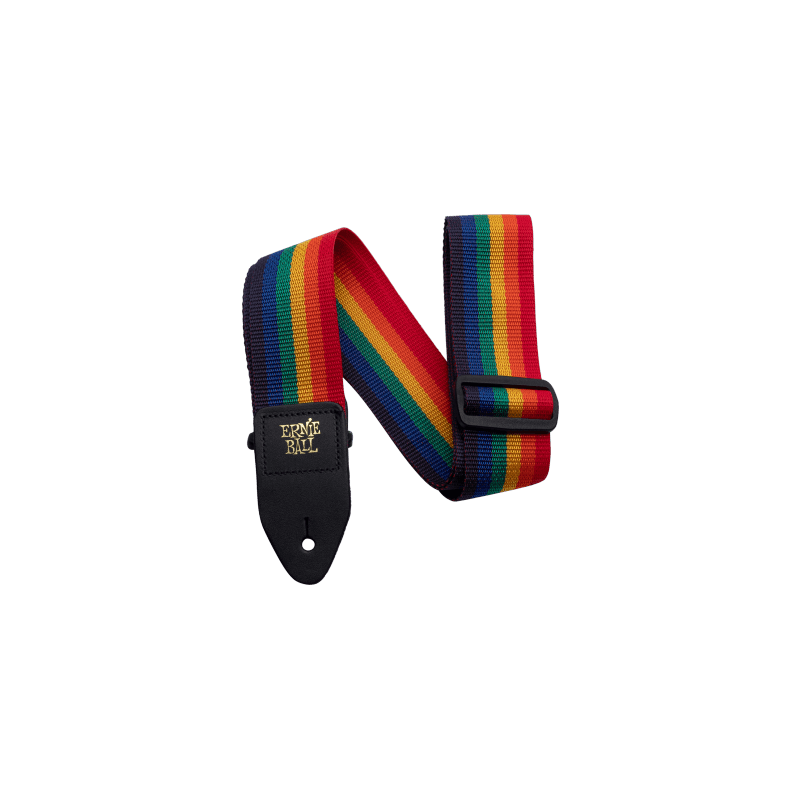 Sangle polypro  arc-en-ciel