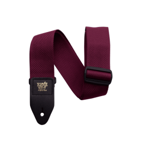 Sangle polypro | bordeaux 533360 Ernie Ball | Réf COURROIES