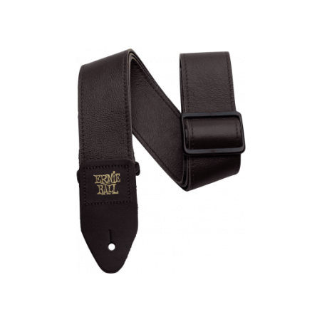 Sangle cuir italien marron | COURROIES Ernie Ball | Réf AEB…
