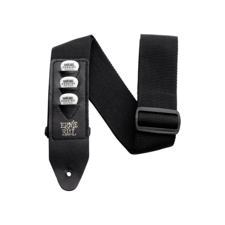 Sangle pickholder noire | COURROIES Ernie Ball | Réf AEB 40…