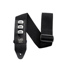 Sangle pickholder noire | COURROIES Ernie Ball | Réf AEB 40…