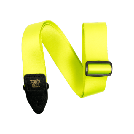Sangle Premium Jaune Fluo | COURROIES Ernie Ball | Réf AEB…