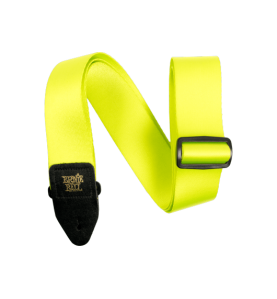 Sangle Premium Jaune Fluo | COURROIES Ernie Ball | Réf AEB…