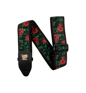 Sangle Jacquard Spanish Rose | COURROIES Ernie Ball | Réf A…