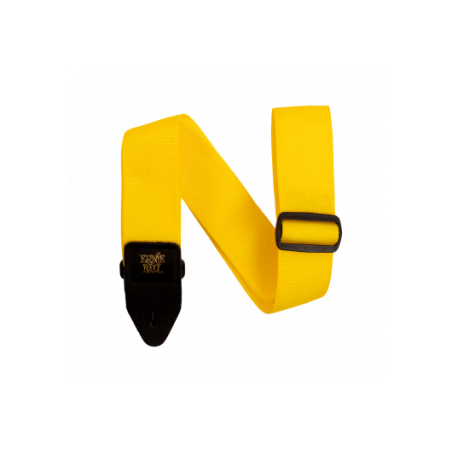 Sangle polypro jaune | COURROIES Ernie Ball | Réf AEB 5351