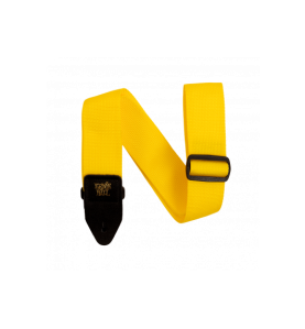 Sangle polypro jaune | COURROIES Ernie Ball | Réf AEB 5351