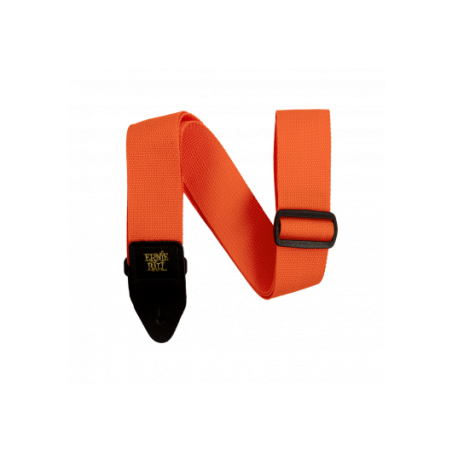 Sangle polypro orange | COURROIES Ernie Ball | Réf AEB 5353