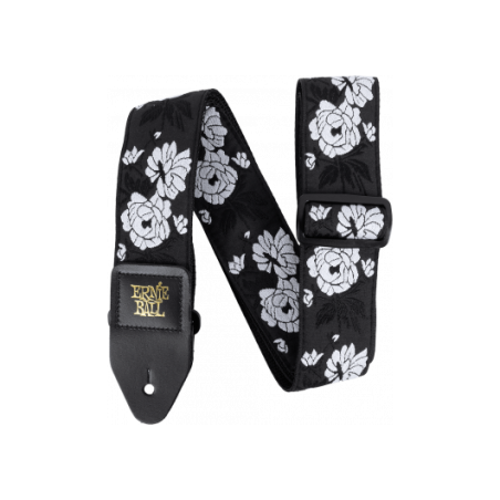 Sangle jacquard Vanilla Rose | COURROIES Ernie Ball | Réf A…