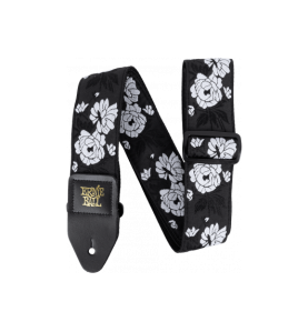 Sangle jacquard Vanilla Rose | COURROIES Ernie Ball | Réf A…