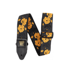 Sangle jacquard Tangerine Rose | COURROIES Ernie Ball | Réf…