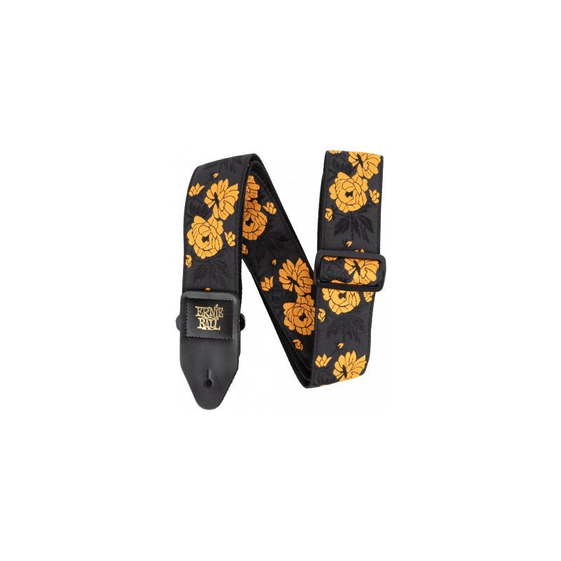 Sangle jacquard Tangerine Rose