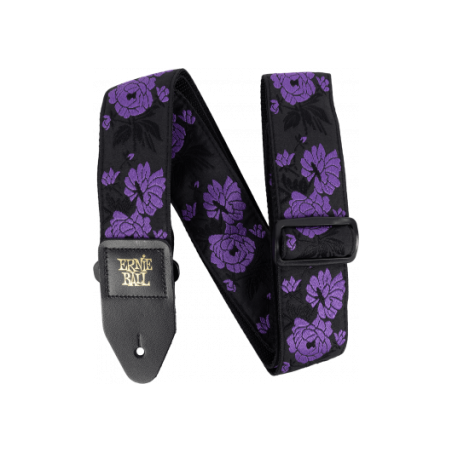Sangle jacquard Lavender Rose | COURROIES Ernie Ball | Réf…