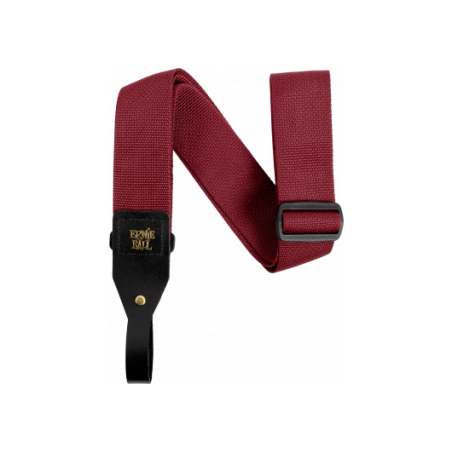Sangle polypropylène pour guitare acoustique, bordeaux | CO…