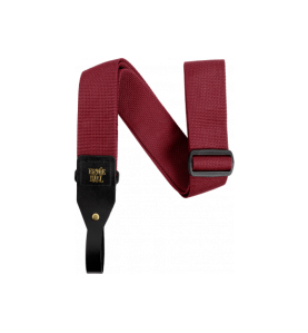 Sangle polypropylène pour guitare acoustique, bordeaux | CO…