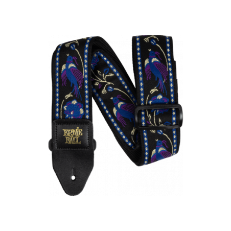 Sangle Jacquard Purple Pleasant Pheasant | COURROIES Ernie…