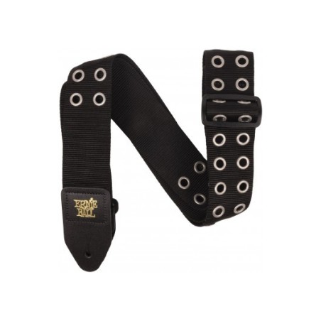 Sangle Premium Hole Lotta Metal Silver | COURROIES Ernie Ba…