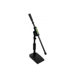 Pied de micro compact profil bas avec perche | Supports et…