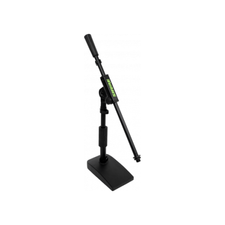 Pied de micro compact profil bas avec perche | Supports et…