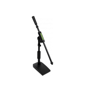 Pied de micro compact profil bas avec perche | Supports et…