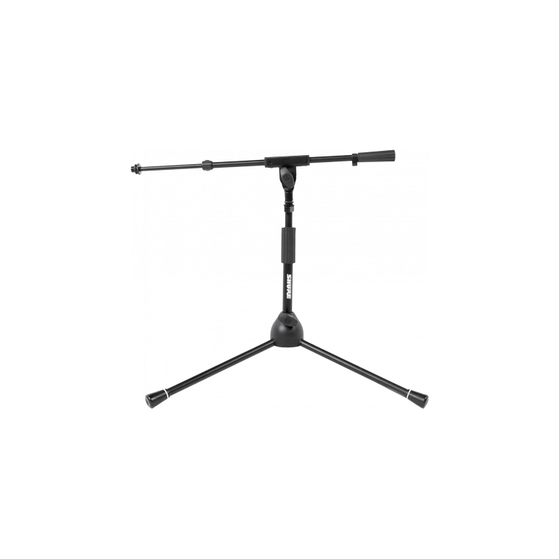 Pied de micro compact profil bas base trepied avec perche