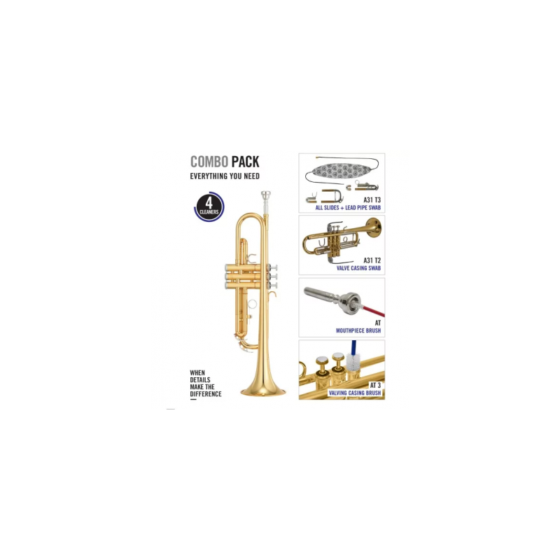 Pack entretien trompette