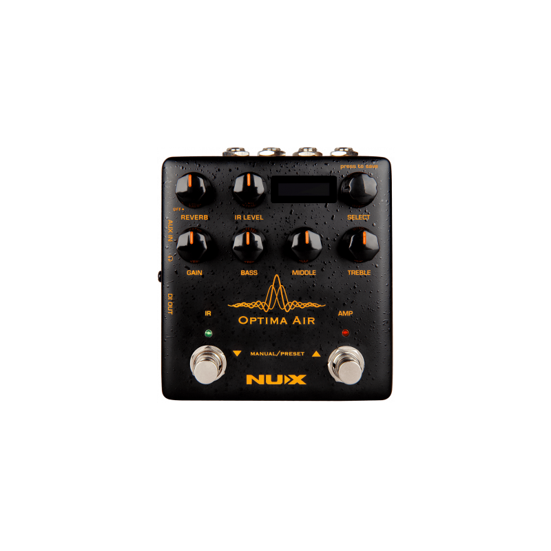 Pédale d'effets simulateur de guitare acoustique