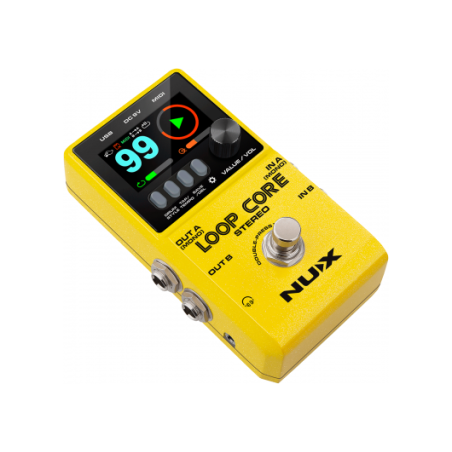 Pédale looper & boîte à rythmes stéréo | PÉDALES D'EFFETS N…