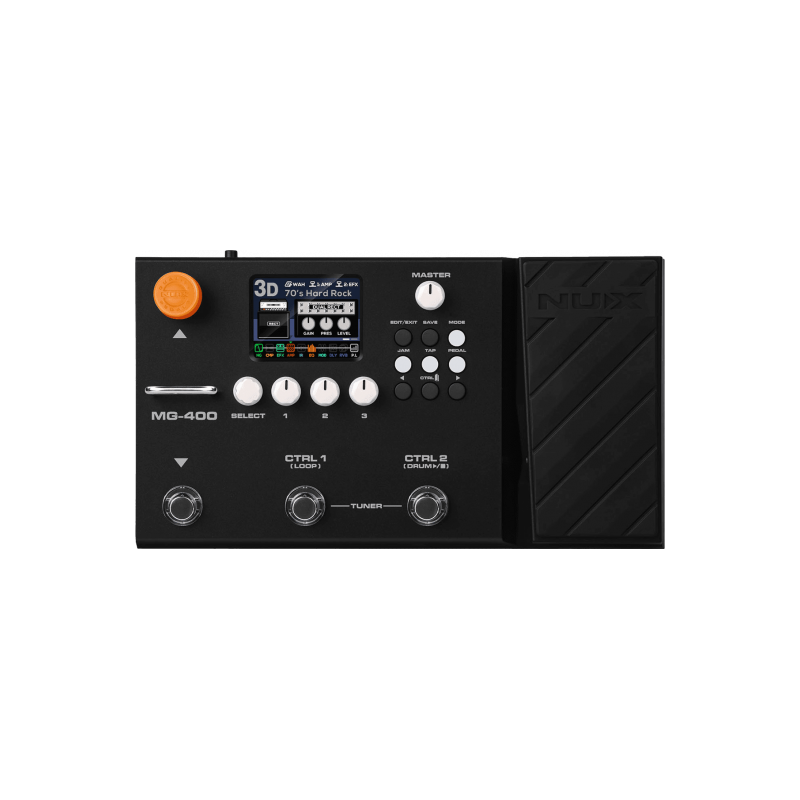 Multi-effets guitare / basse - 4 switchs + exp