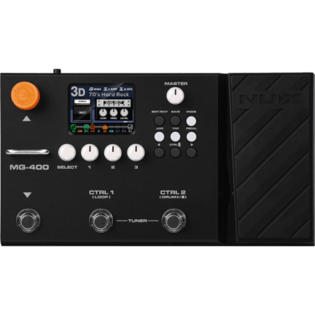 Multi-effets guitare / basse - 4 switchs + exp | PROCESSEUR…