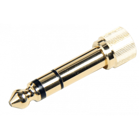 Adaptateur minijack - jack 6,35 mm | CASQUES Shure | Réf SS…