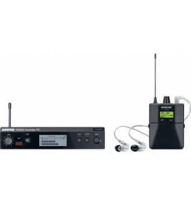 Système PSM300 Pro / SE215 - 606-630 MHz | EAR MONITOR Shur…