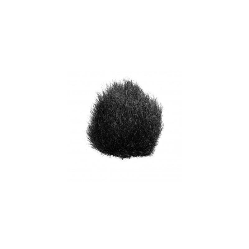 Bonnette fourrure anti-vent noire pour MOVEMIC