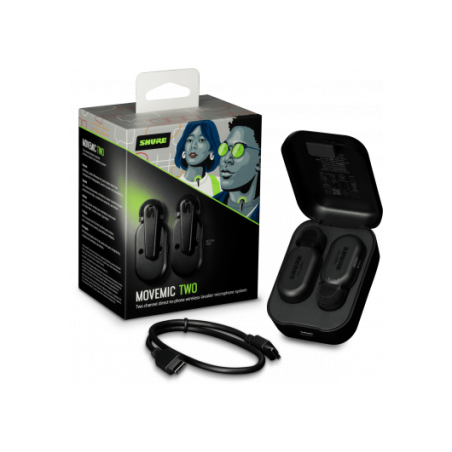 Système sans fil nomade - 2 micros lavalier sans fil avec b…