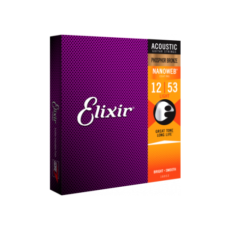 PHOS.BRONZE. L 12-53 | CORDES ACOUSTIQUES Elixir | Réf CEL…
