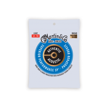 Authentic, Light, 92/8 | CORDES ACOUSTIQUES Martin | Réf CM…