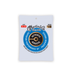 Authentic, Light, 92/8 | CORDES ACOUSTIQUES Martin | Réf CM…