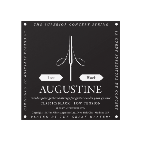 STANDARD NOIR TIRANT FAIBLE | CORDES CLASSIQUES Augustine |…