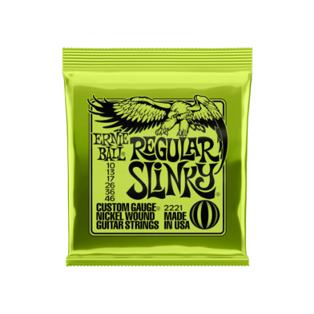 Regular slinky 10-46 | CORDES ELECTRIQUES Ernie Ball | Réf…