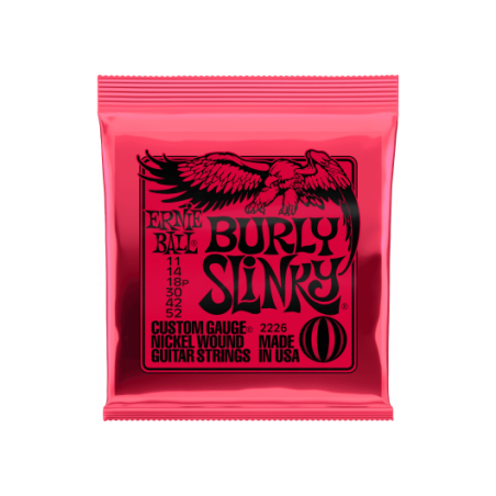 Burly slinky 11-52 | CORDES ELECTRIQUES Ernie Ball | Réf CE…