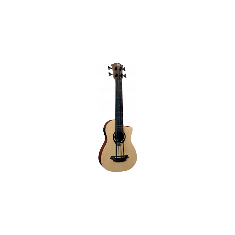 Tiki Mini Bass Fretless cutaway acoustic elec