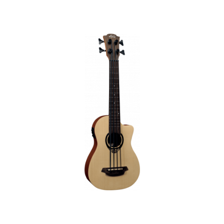 Tiki Mini Bass Fretless cutaway acoustic elec | UKULELES Lâ…