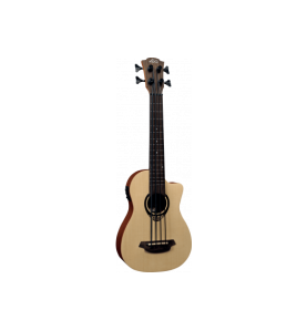 Tiki Mini Bass Fretless cutaway acoustic elec | UKULELES Lâ…