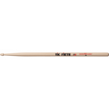 5B American Classic hickory | BAGUETTES BATTERIE Vic Firth…