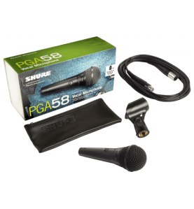 Micro voix XLR interrupteur | MICROS FILAIRES Shure | Réf S…