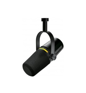 Micro de podcast XLR & USB-C noir | MICROS NUMERIQUES Shure…