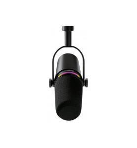 Micro de podcast XLR & USB-C noir | MICROS NUMERIQUES Shure…