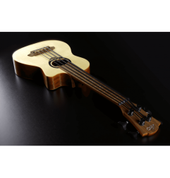 Tiki Mini Bass Fretless cutaway acoustic elec